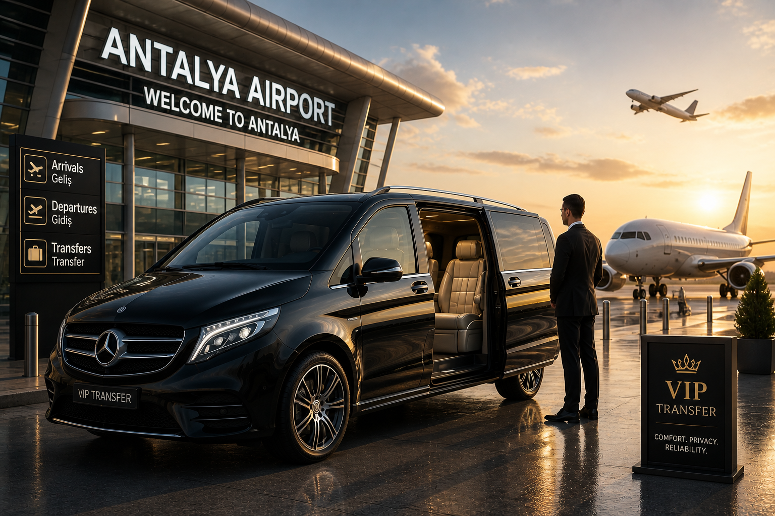 Antalya Intercity VIP Transfer